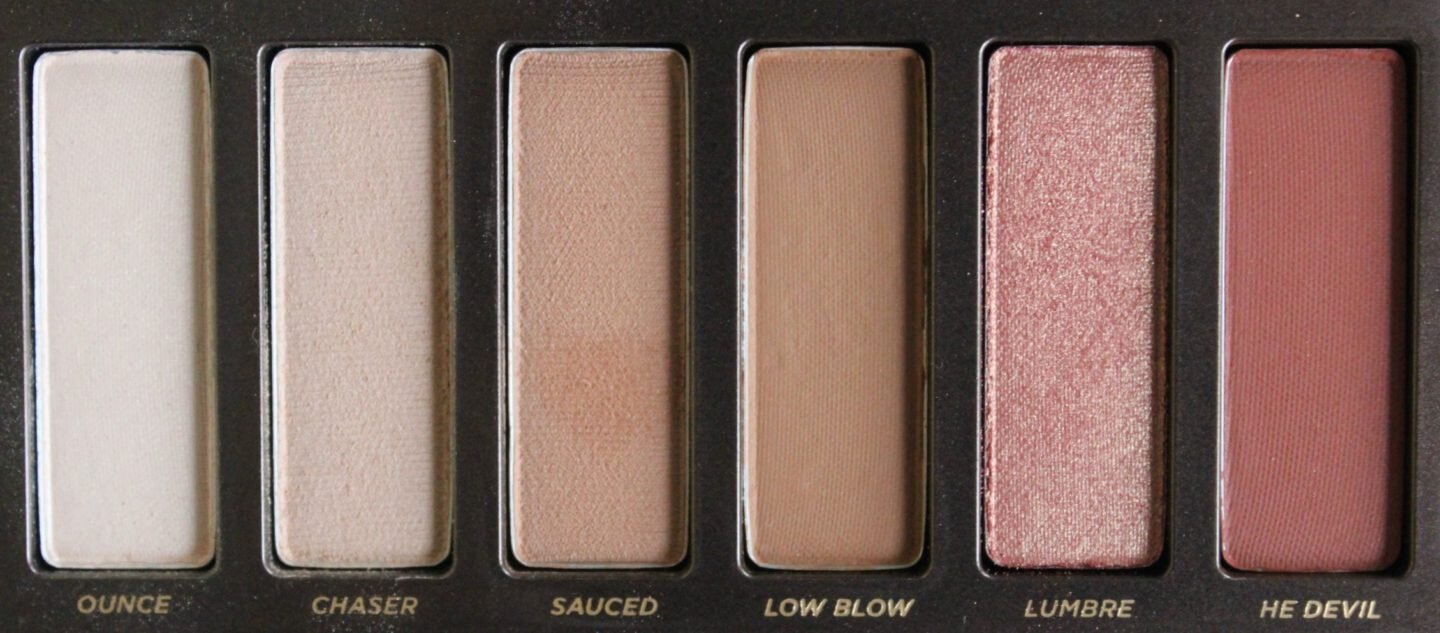 NAKED HEAT SWATCHES REVIEW