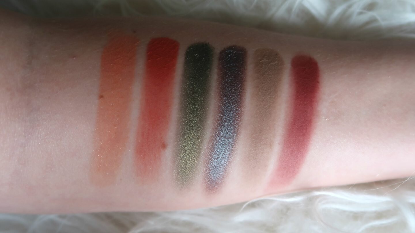 SOPH X REVOLUTION PAETTE SWATCHES REVIEW