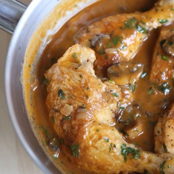 Hunter's Chicken Stew | Chicken Chasseur Recipe, Stew Chicken Recipe