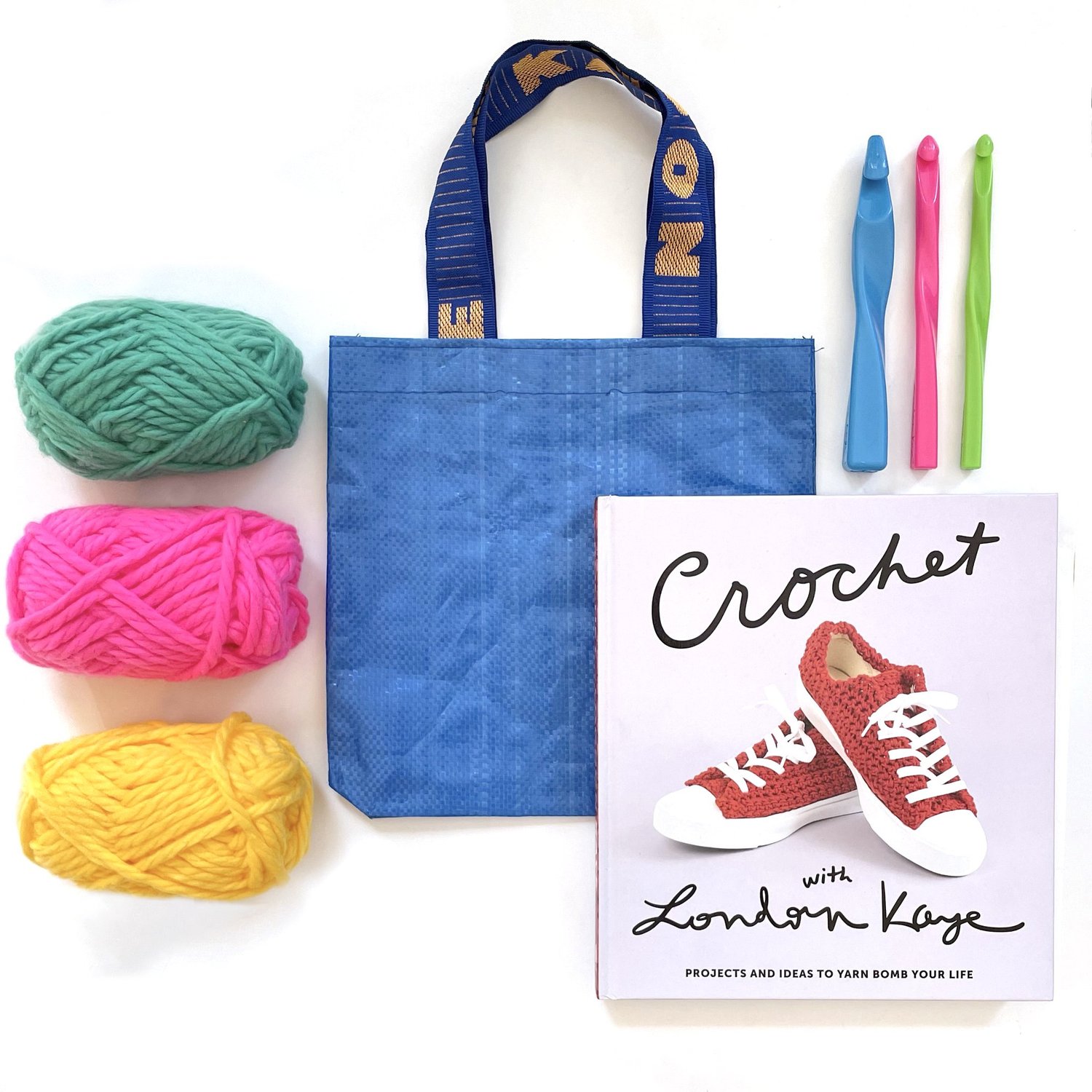 Lion Brand Yarn- London Kaye Crochet Hook Set 3pk, Sizes 9, 11.5