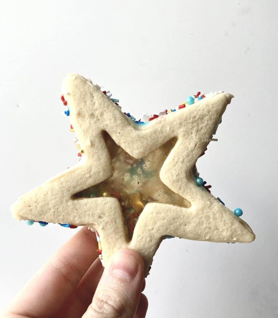 star shaker cookies
