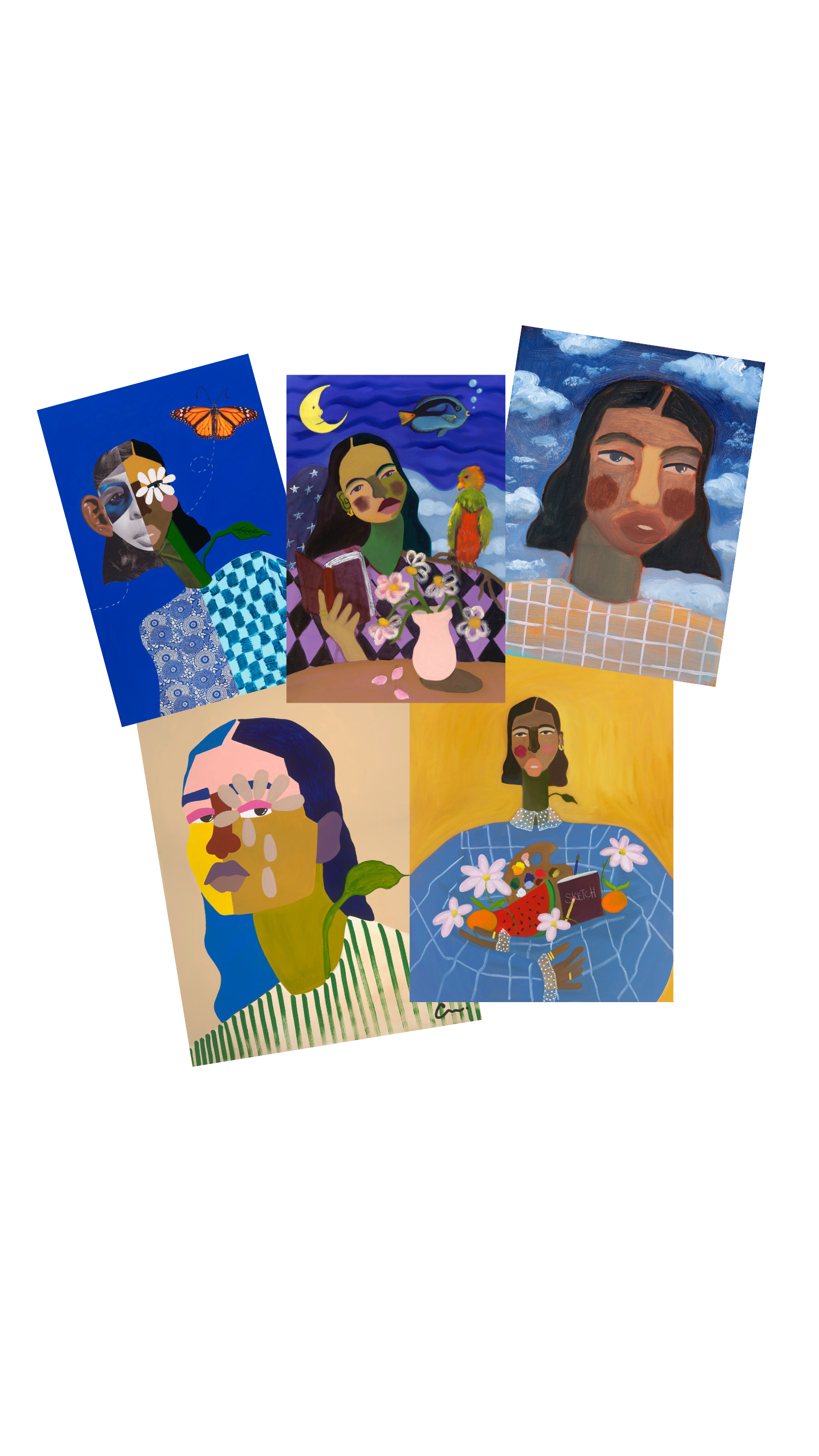 Mini Prints (Set of 5) — Cristina Martinez