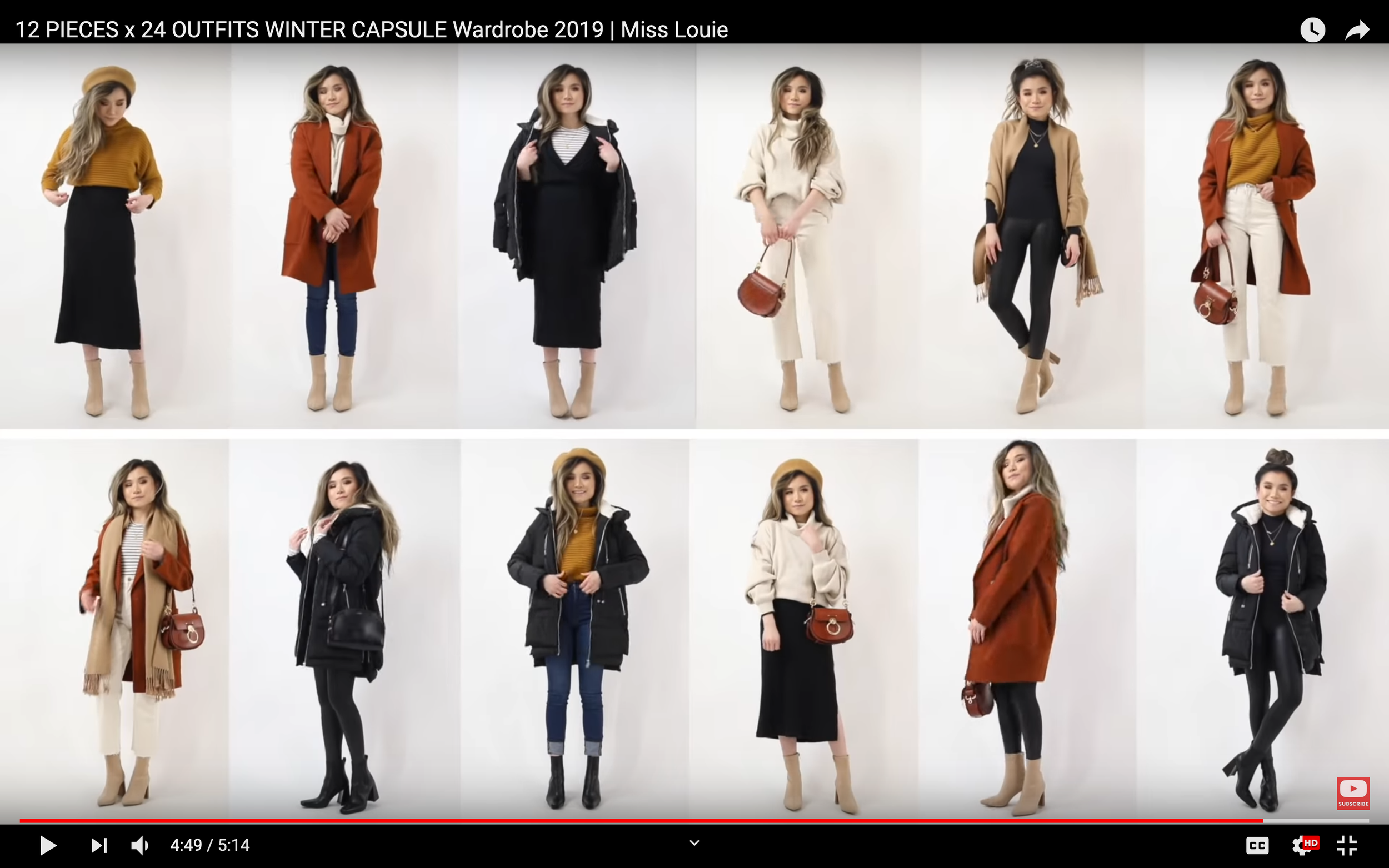 miss louie winter 2019 capsule outfits 1