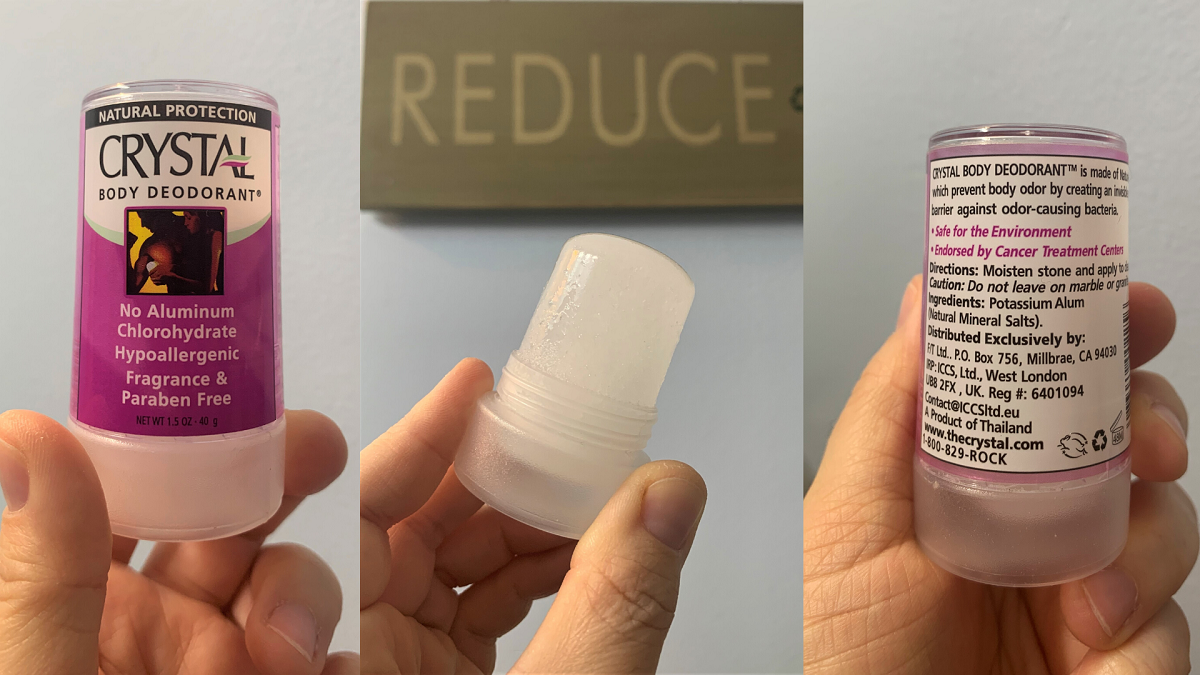 packaging for a crystal deodorant stick