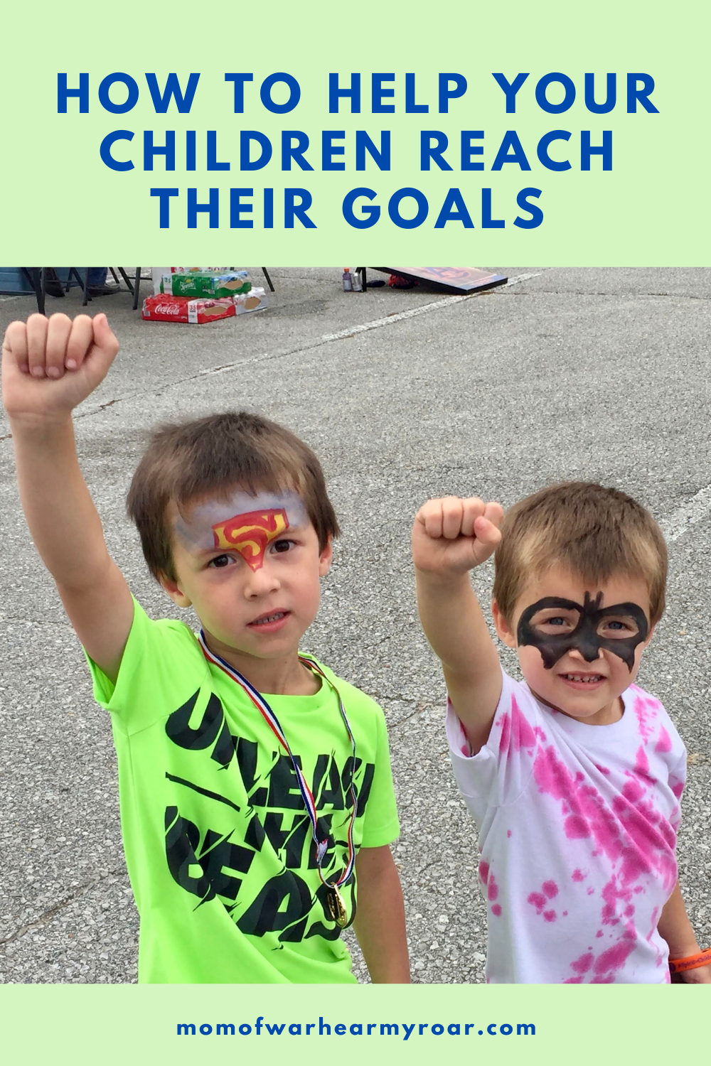 Help Your Children Reach Their Goals Pinterest pin