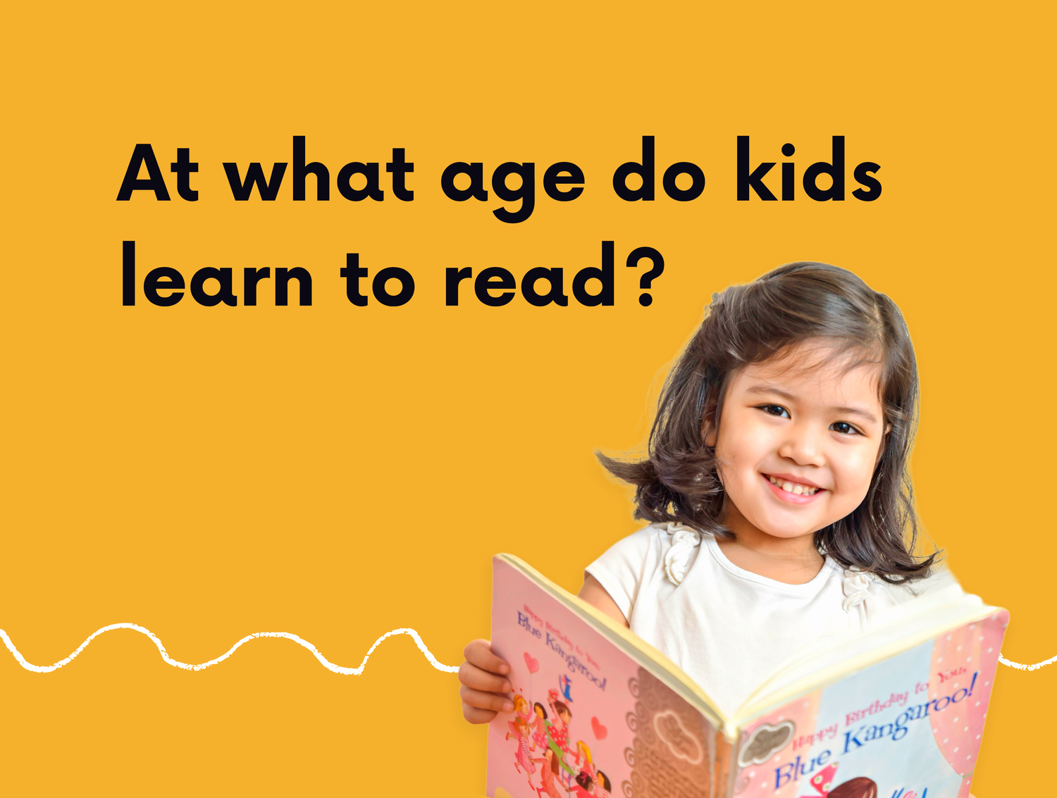 At what age should kids read?