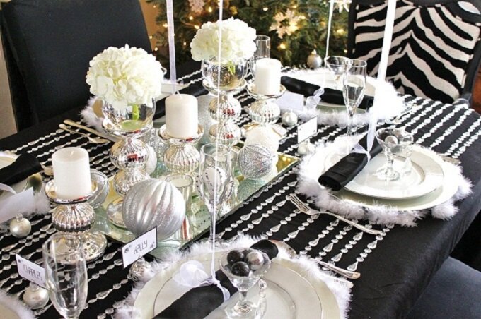 Use patterns for a tablesetting