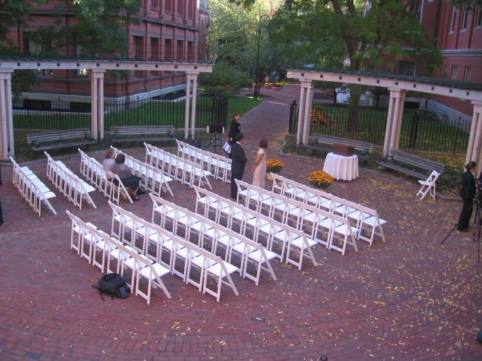 Outdoor Weddings in Boston at Multicultural Arts Center
