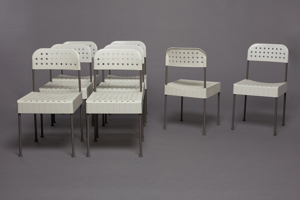 Enzo Mari, 'Box' Chairs — BILLINGS - Modern Art & Design Auction