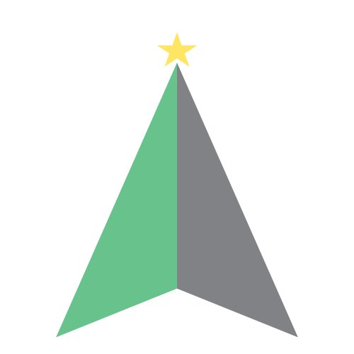 Spear IP's logo turned into a Christmas tree