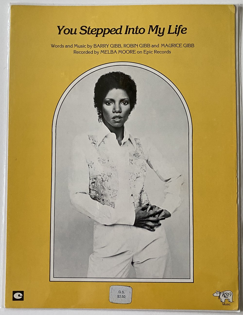 Melba Moore-You Stepped Into My Life-1976-Sheet music