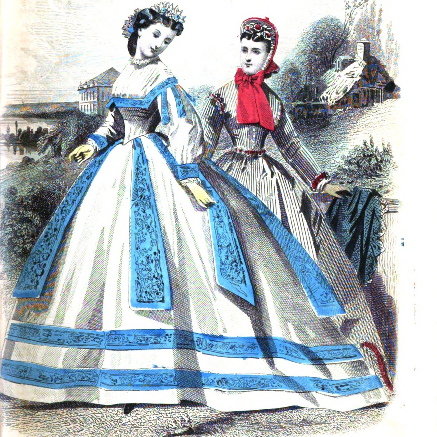 Why Victorian etiquette about dresses is so ridiculous