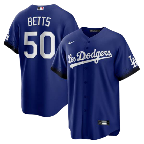 Baseball Jersey Mookie Betts #50 Los Angeles Dodgers Jersey