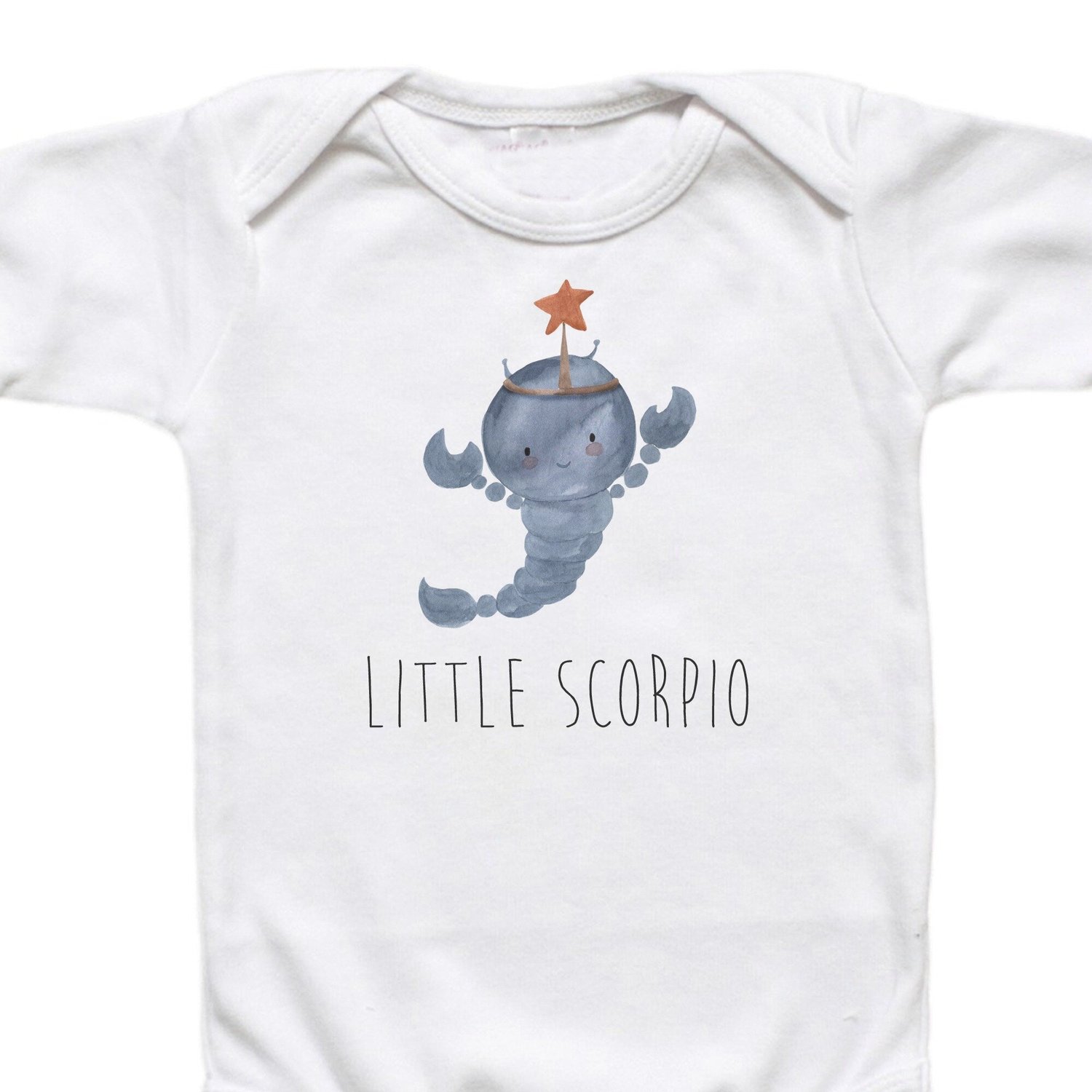 Custom Baby Bodysuit Scorpio Zodiac Sign Funny Cotton Boy & Girl Baby  Clothes