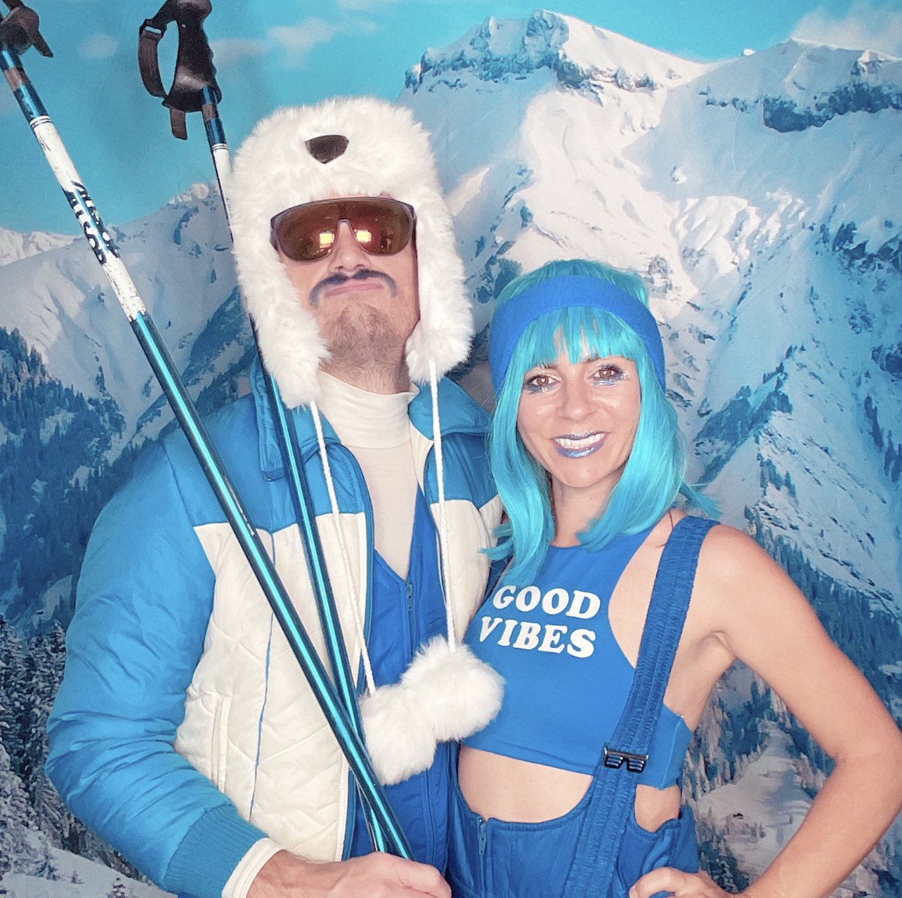 Apres Ski Photo Booth Rental For Winter Wonderland Themed Holiday