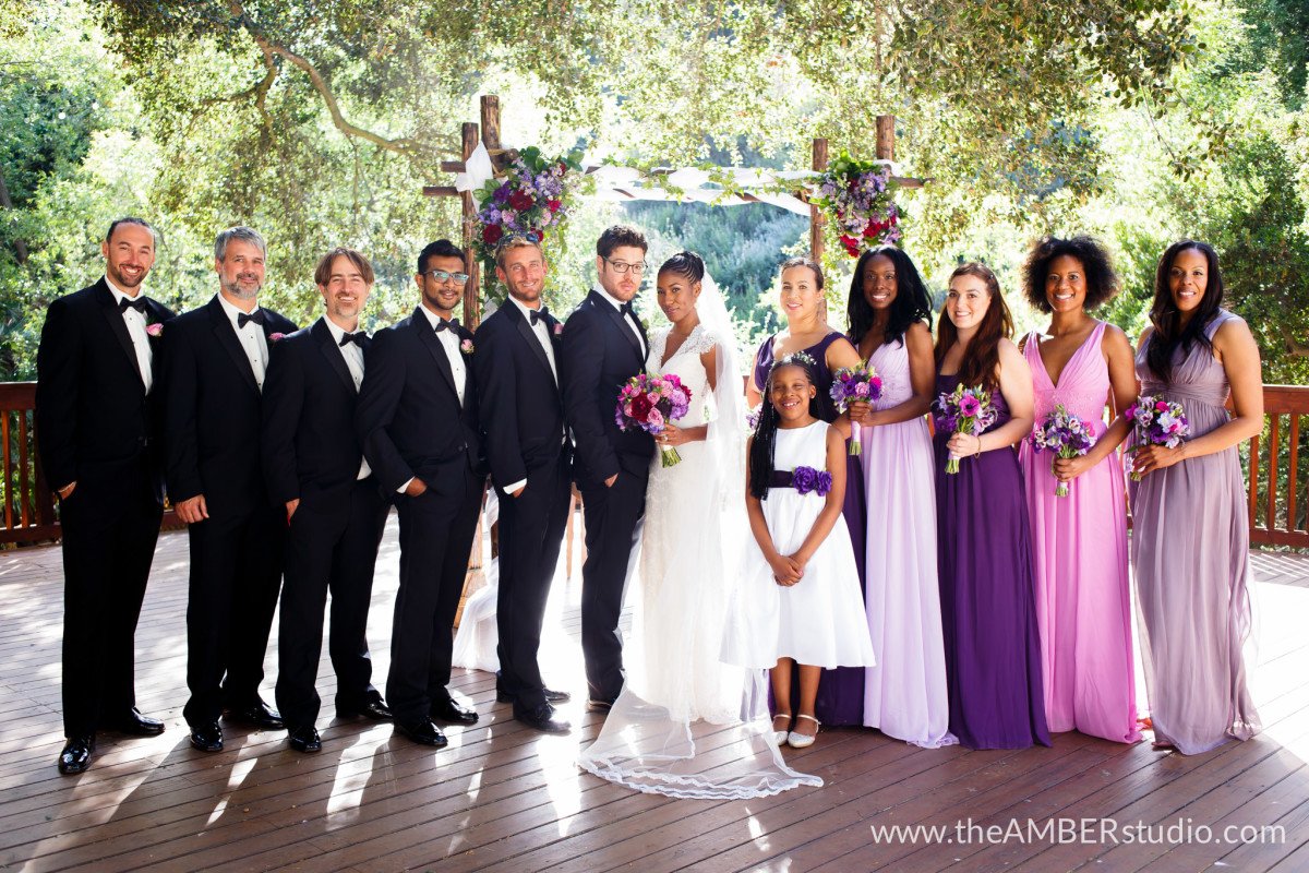 los-angeles-ca-african-american-wedding-photographer-interracial-couple-natural-hair-bride-braids-topanga-canyon-outdoor-purple-pink-love-amber-knowles-0036