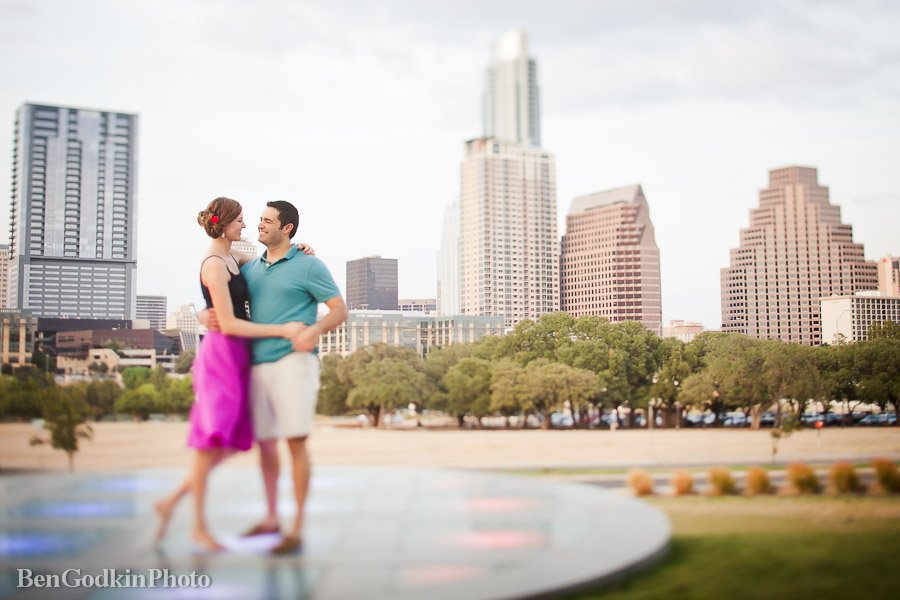 Engagement session in Austin Parks