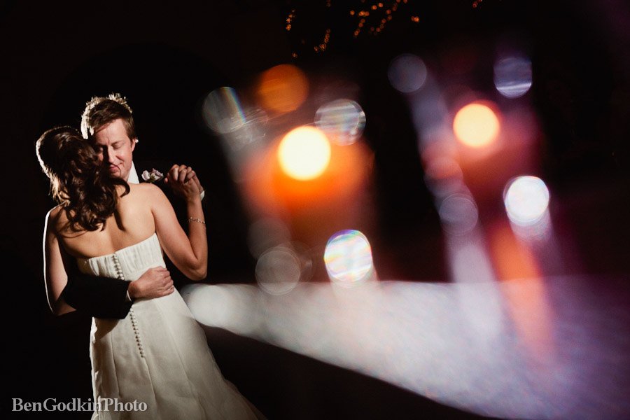 first dance at the barr mansion barn