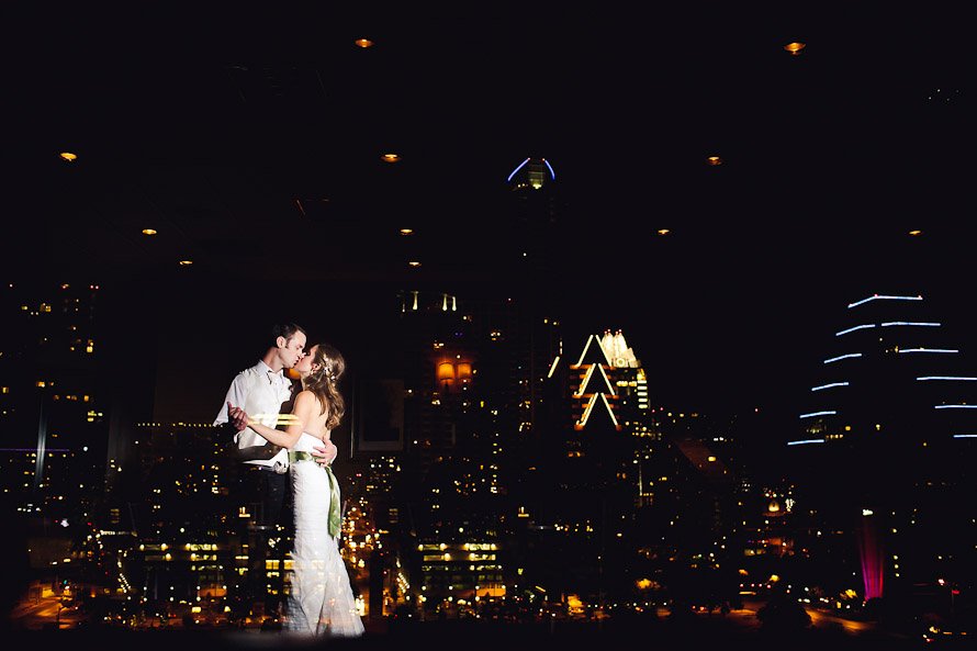 Downtown Hyatt Regency Austin wedding photos