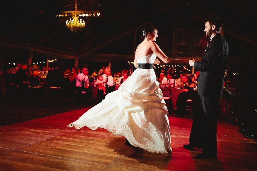 first dance as bride and groom