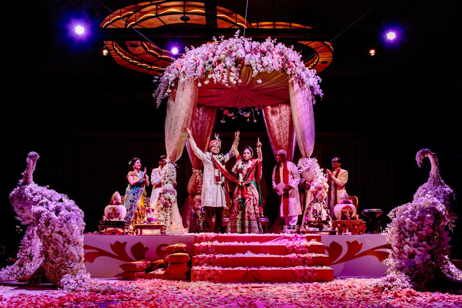 million dollar indian wedding ceremony at the omni hotel in dallas