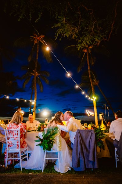 hawaii outdoor reception