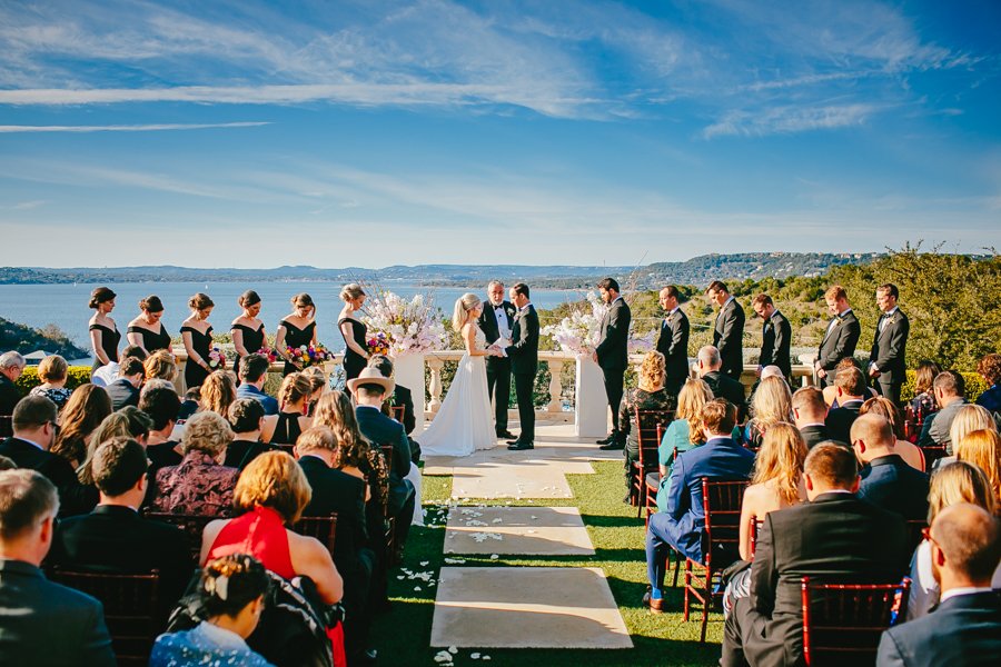 lake travis wedding ceremony