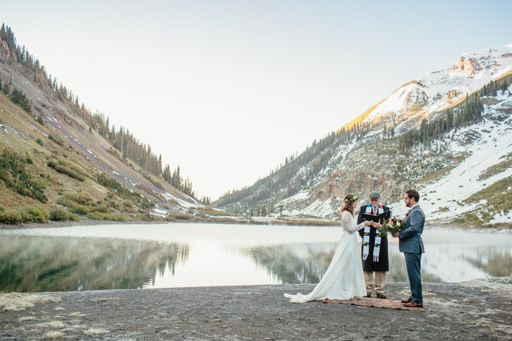 emerald lake crested butte elopement