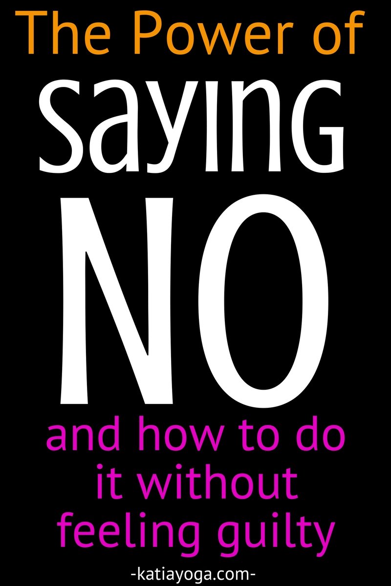 If you need permission to say no to something, I'll give it to you right here, right now: You can always say no. To anything. Any time. For any reason. No! Really.  You don't even have to feel guilty about it. 