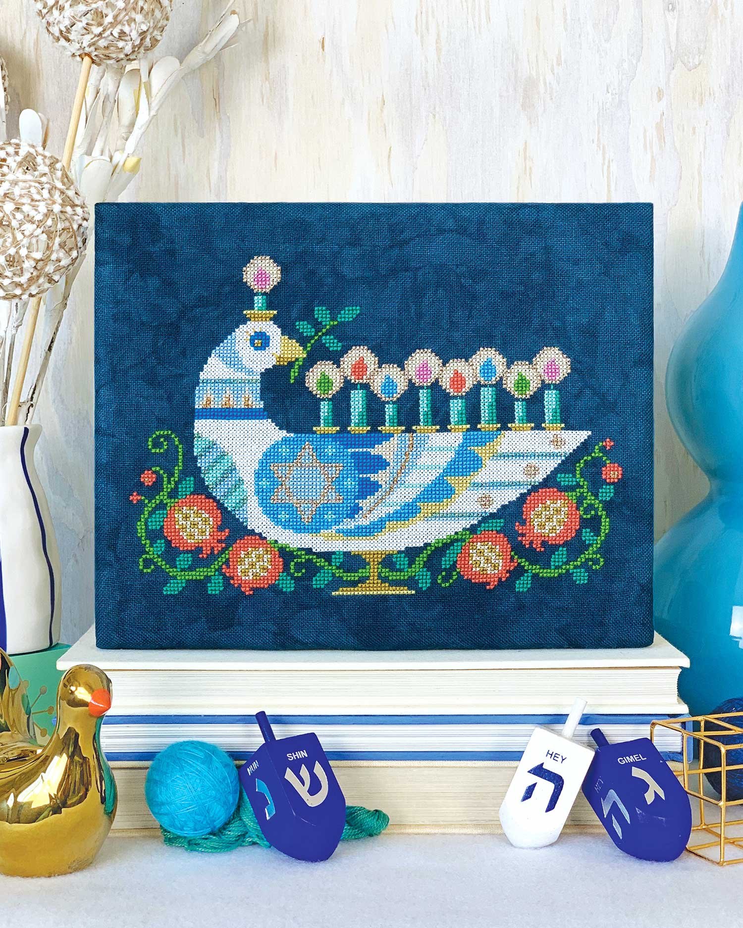 Peace Hand Embroidery Kit - Stitched Modern