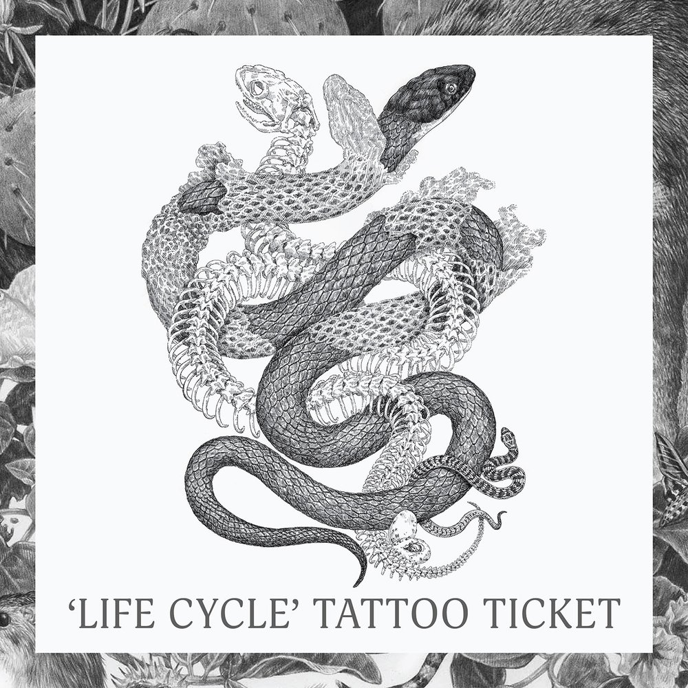 Tattoo Ticket please read description