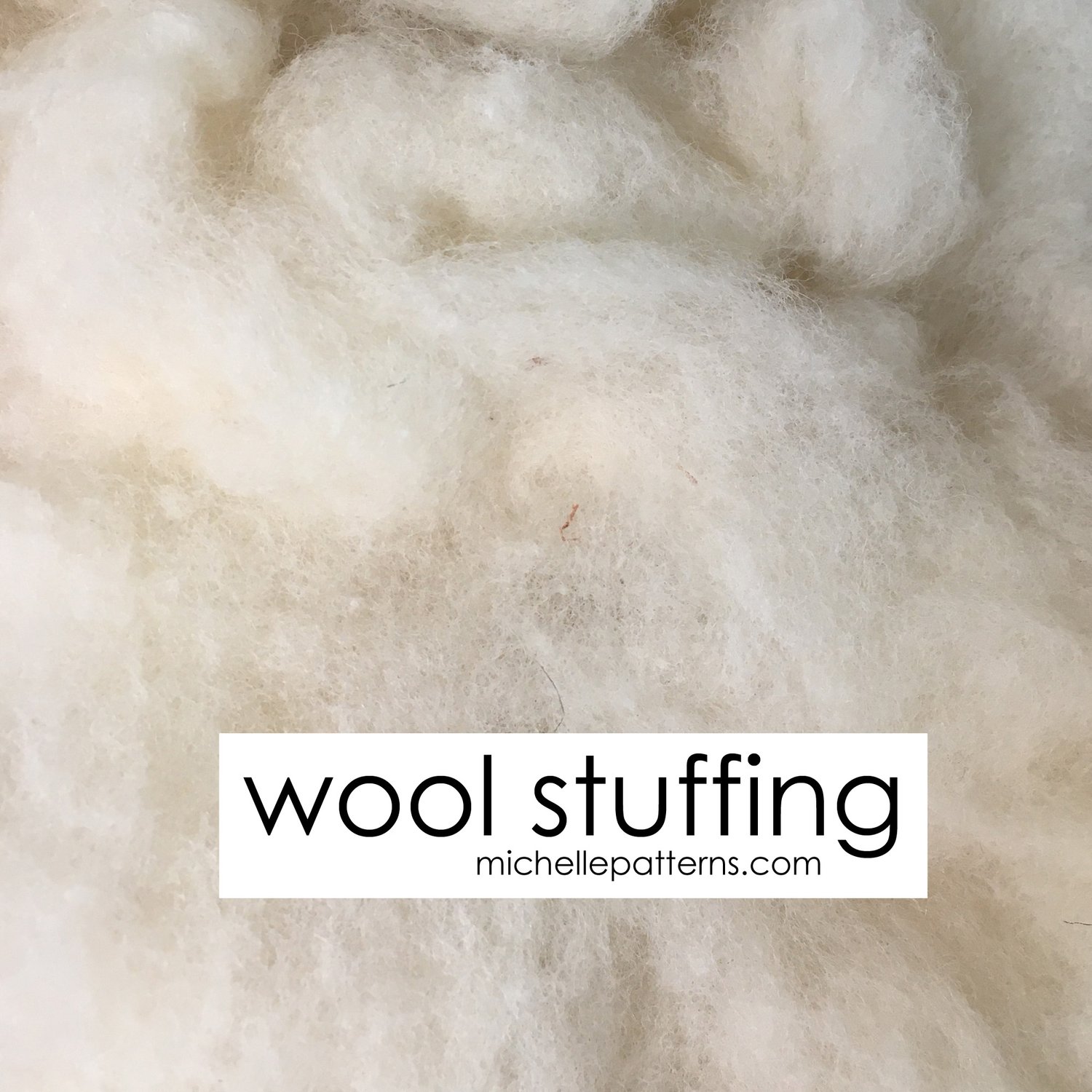 Bag of Wool Stuffing for Pillows, Dolls & Crafts (8oz) – Teepee Creepers