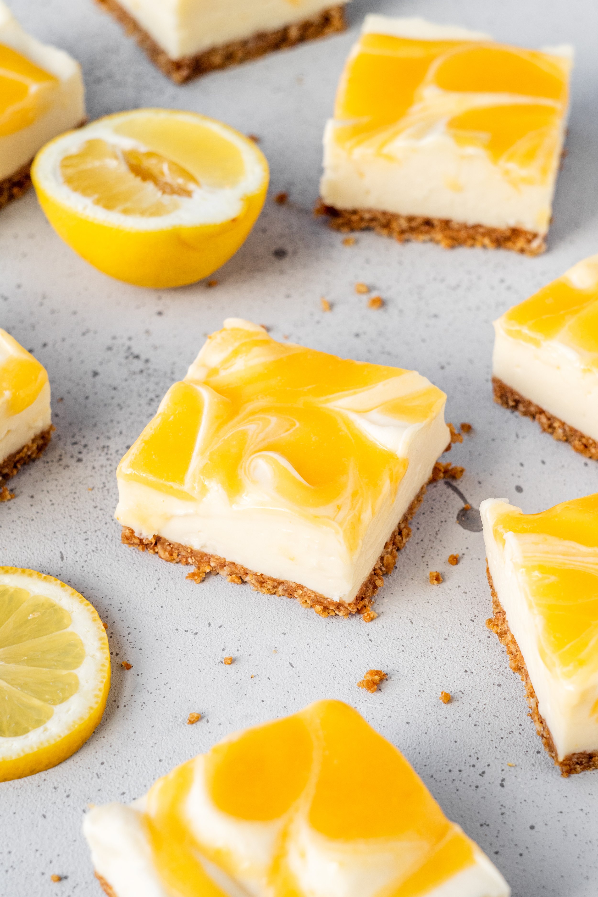 disaronno lemon cheesecake bars