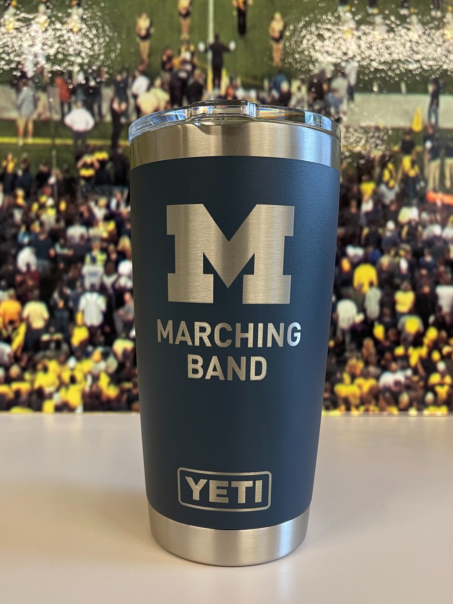 Yeti Rambler Tumbler 20oz — Michigan Marching Band
