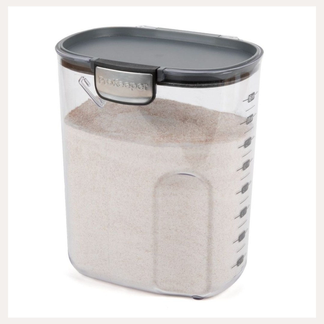 ProKeeper Plus 4 qt. Flour Container — The Grateful Gourmet