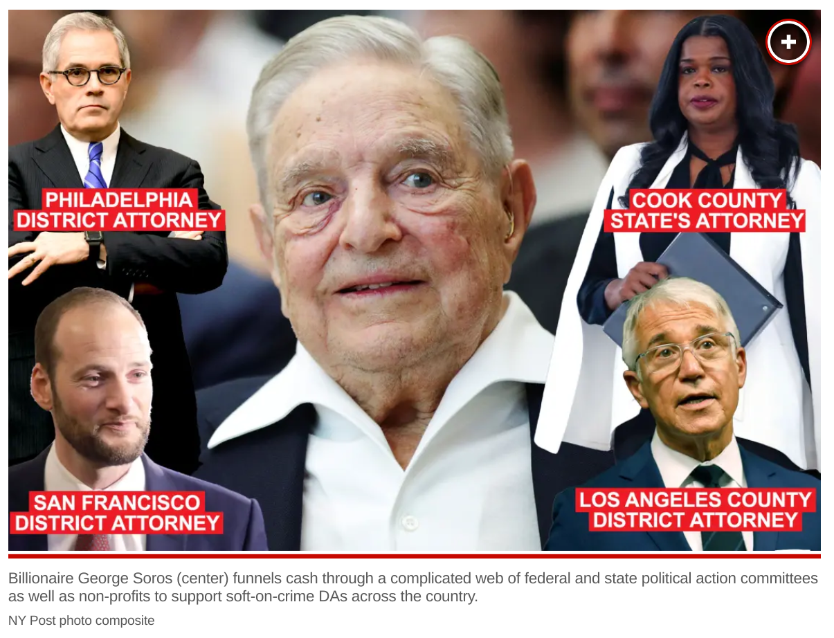 23 Prosecutors are in Soros’ back pocket — News others miss