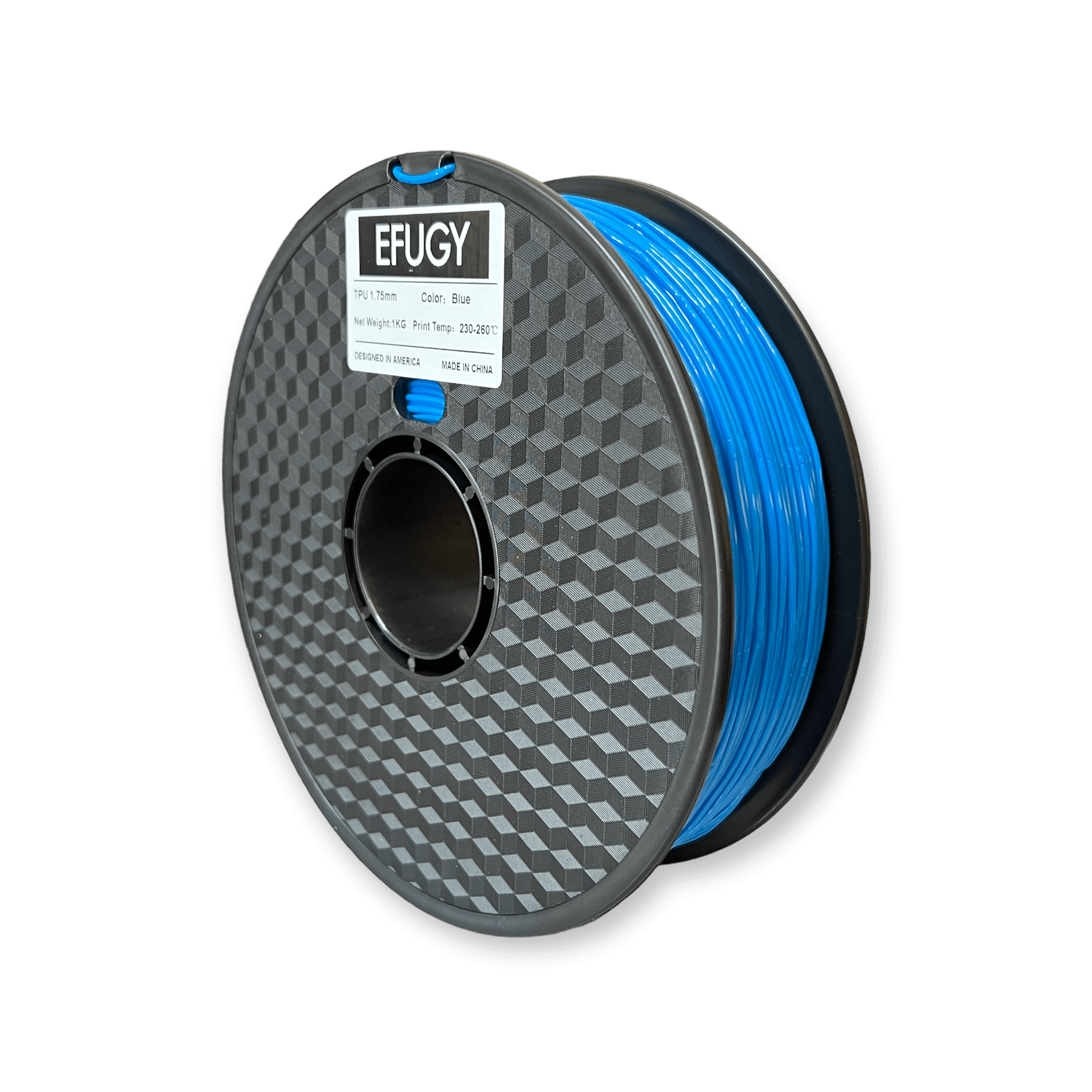 Blue TPU Filament 1.75mm — EFUGY