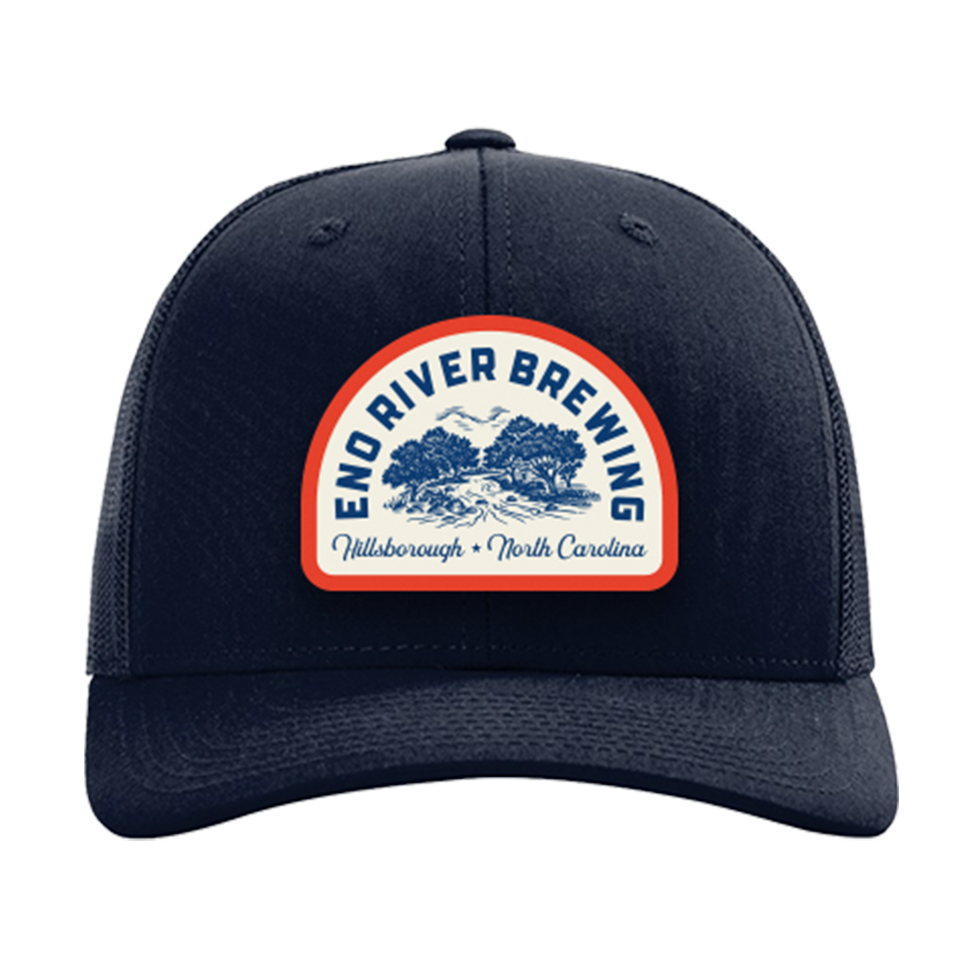 Navy Trucker Hat — Eno River Brewing