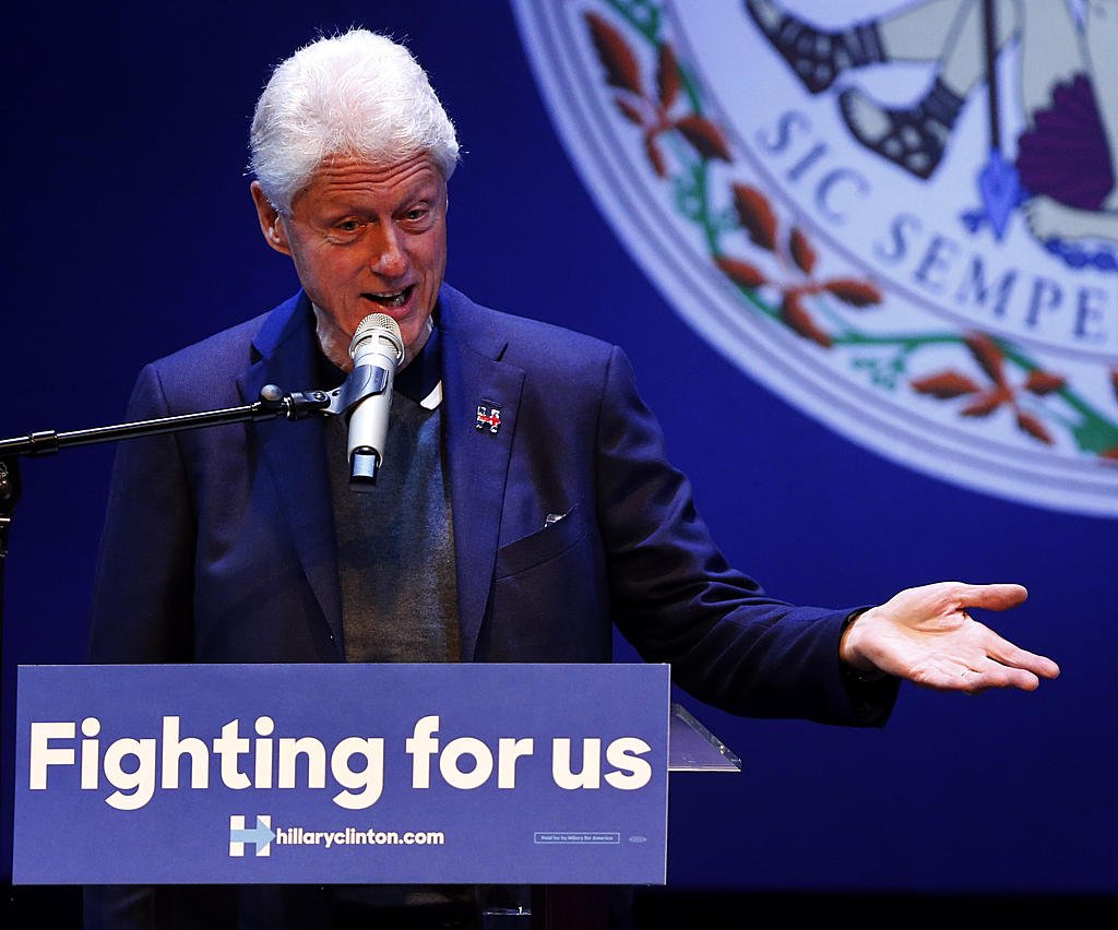 Bill Clinton speaks at the Hippodrome Feb. 24, 2016