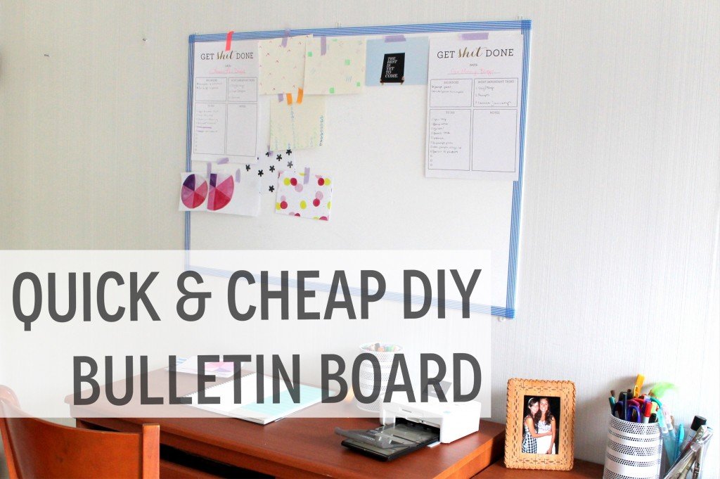 DIY Bulletin Board by Lauren Likes