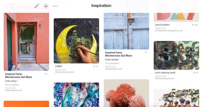 How to find and collect inspiration for any project. Three ways to store visual and written inspiration