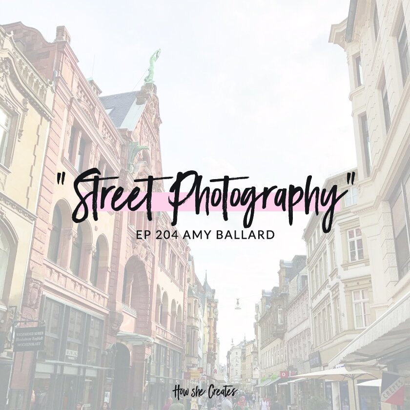 Hear pro photographer, Amy Ballard share her best tips for the everyday person to take beautiful pictures on the go of the world around you. Click through to listen to the How She Creates Podcast. 