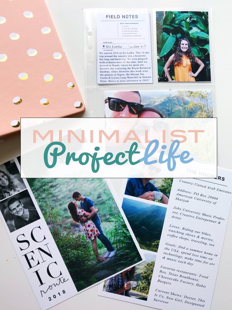 Project Life + scrapbooking can be overwhelming. But not when you take a simple, minimalistic approach. Click through to learn how to actually document your life without the overwhelm of stuff and time. 