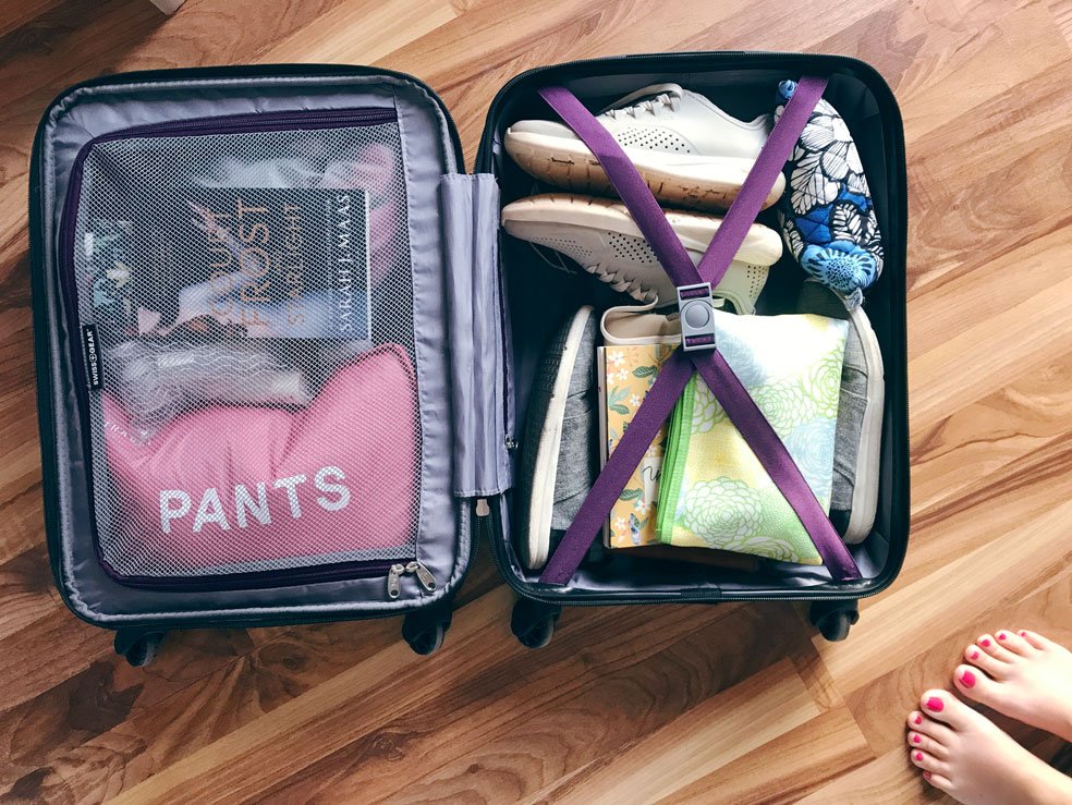 How to pack for any trip in a carry-on. Tips from a world traveler. Click through for full post.