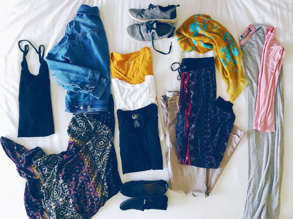 How to pack for any trip in a carry-on. Tips from a world traveler. Click through for full post. 