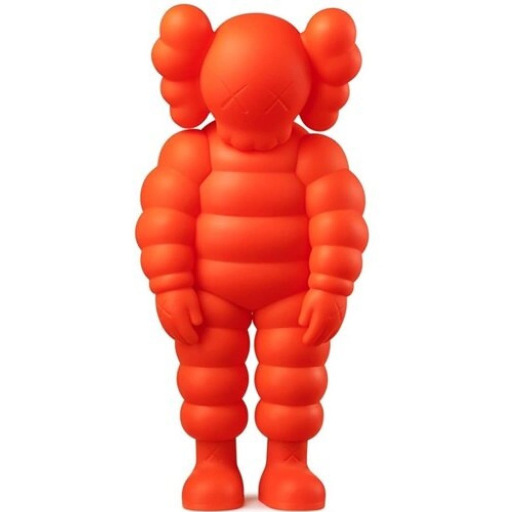 What party orange vinyl figure by Kaws in 2020 - Dope! Gallery