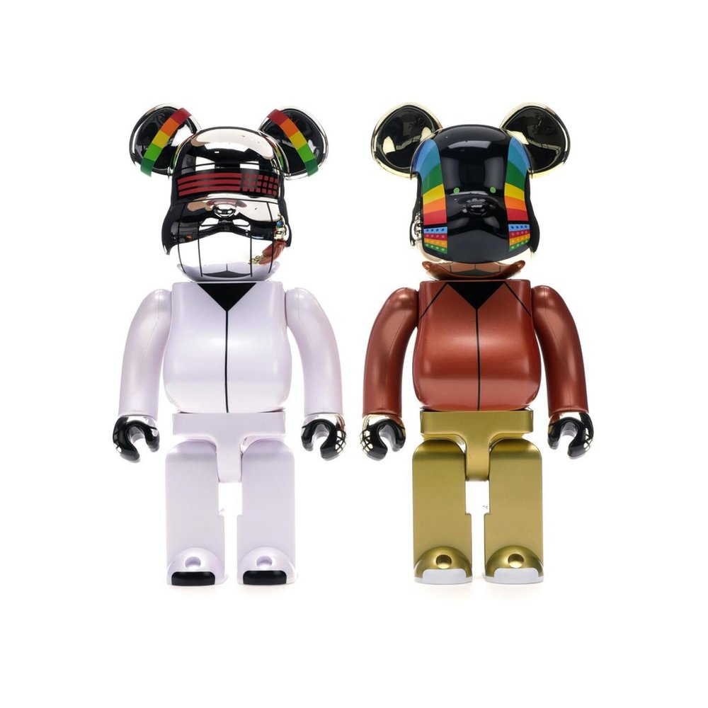 “Set of 2 Daft Punk” from Be@rbrick - Dope! Gallery
