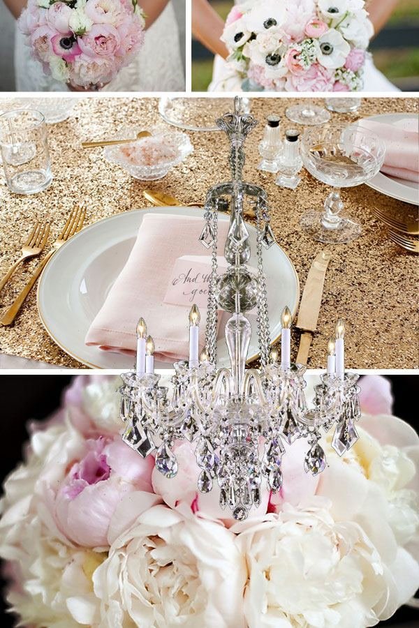 pretty shiny sparkly's wedding theme