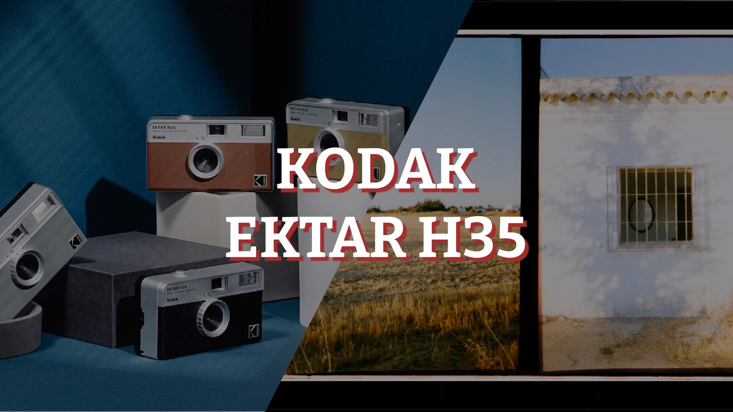 Kodak Ektar H35n Cámara Analógica 35mm Naranja