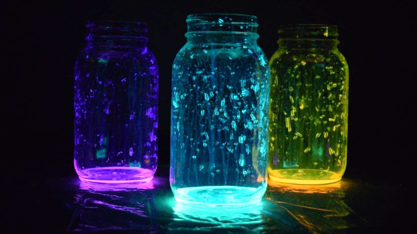 Fairy jars DIY. Use glow in the dark paint and make tiny dots on the inside  of a mason jar.
